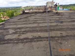 Капитальный ремонт крыши в селе Лермонтовка