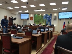 Участие в заседании Законодательной Думы Хабаровского края